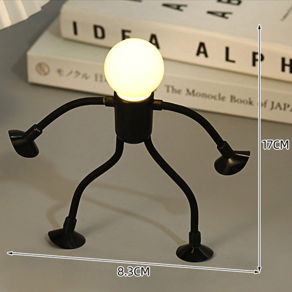 Flexible Cartoon Night Light – Portable & Bendable Desk Lamp