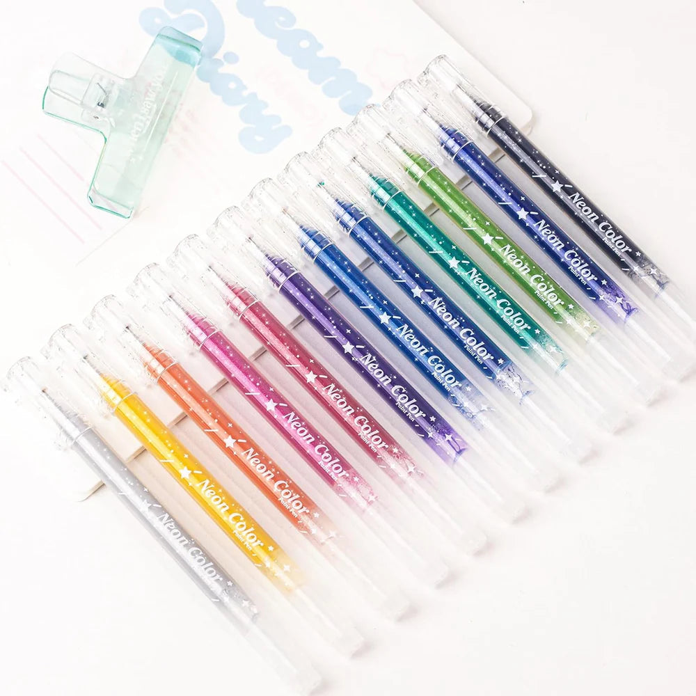 Vibrant Glitter Gel Pen