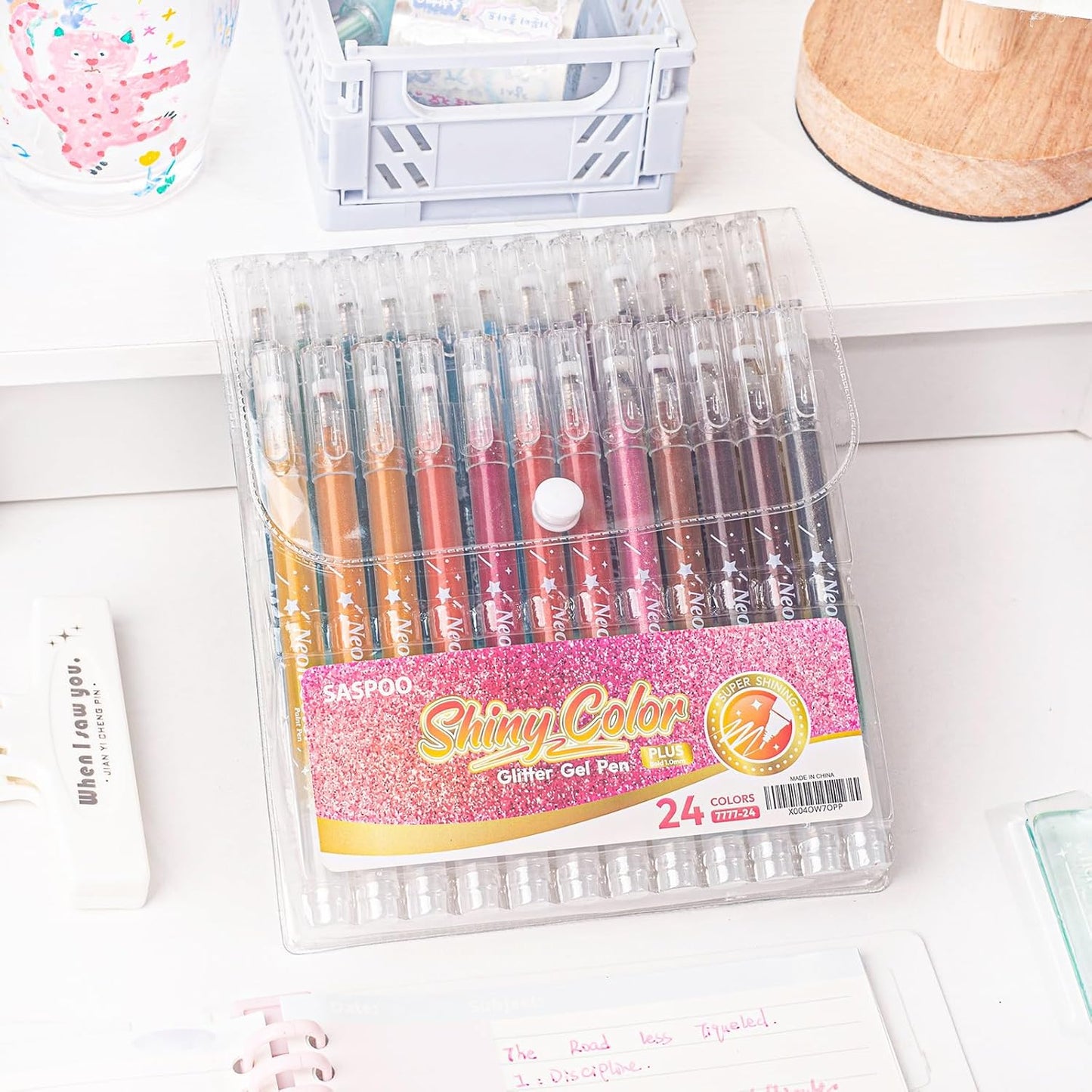 Vibrant Glitter Gel Pen