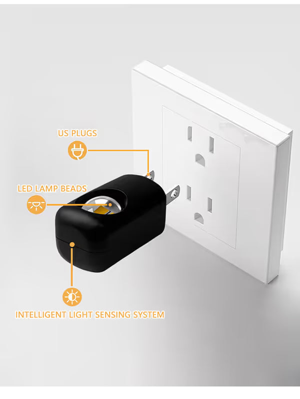 LED Wall Socket Night Light
