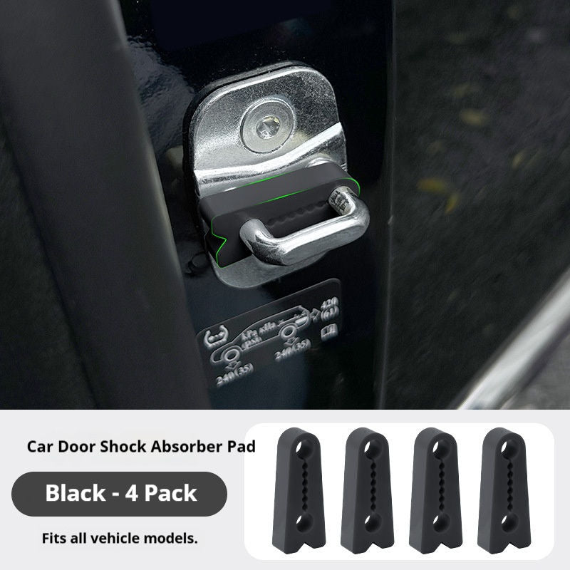 Universal Silent Car Door Silicone Shock Absorbing Cushion Pads