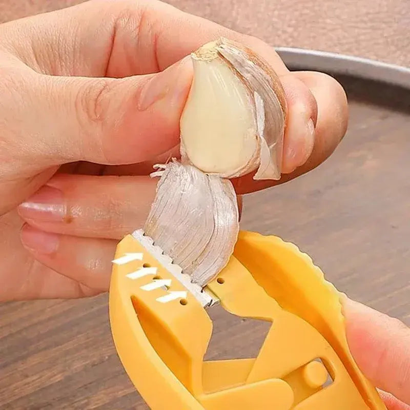 Quick Garlic Peeling Clipper Easy Shell Remover