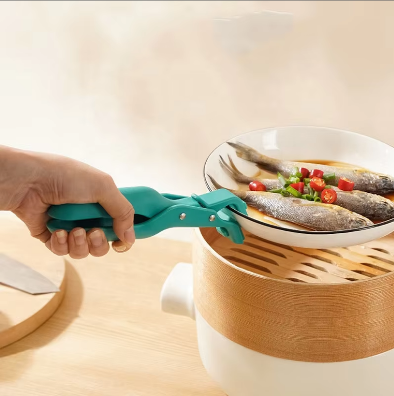 Anti Scald Multi-functional Kitchen Plate and Bowl Gripper Clamp