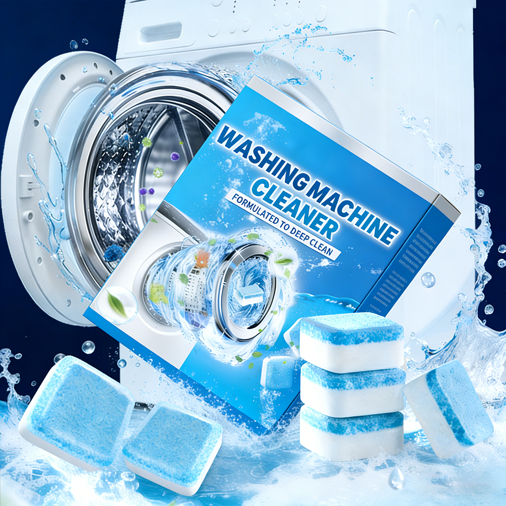 Washing Machine Cleaning Tablets 12 Pcs