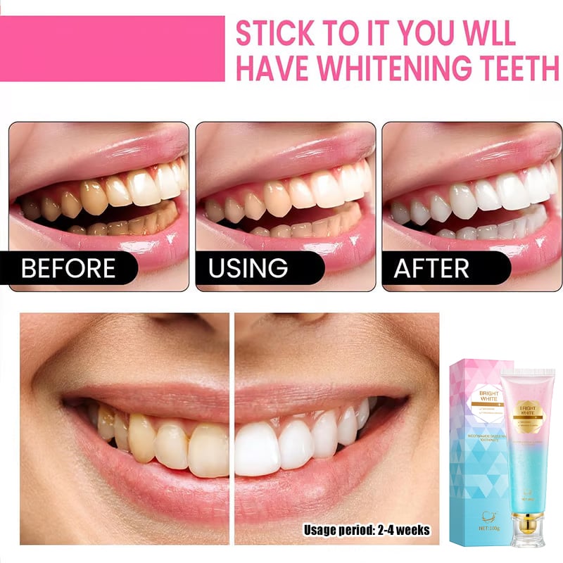 2 PCs Imported Whitening Toothpaste