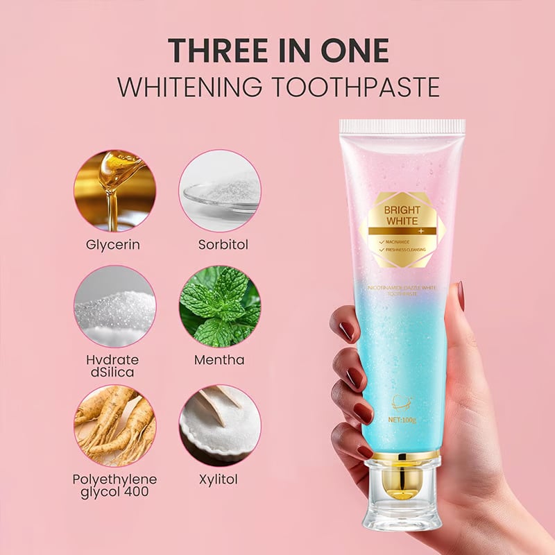 2 PCs Imported Whitening Toothpaste