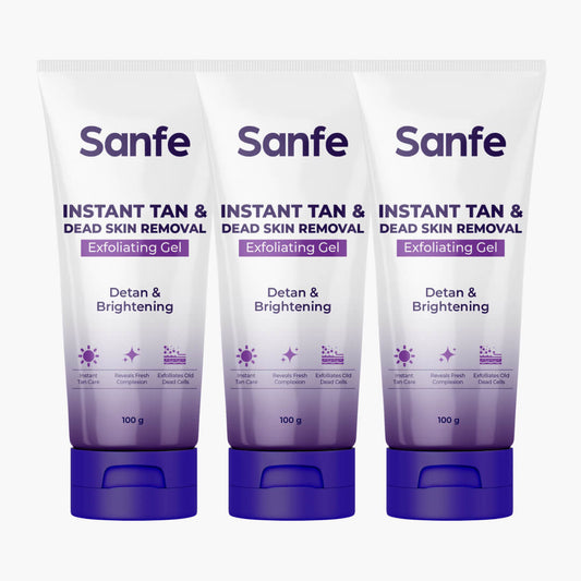 Sanfe Instant Tan & Dead Skin Removal Exfoliating Gel