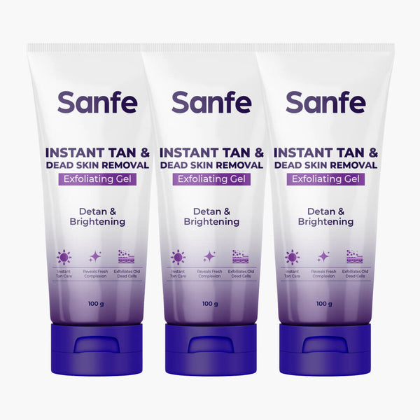 Sanfe Instant Tan & Dead Skin Removal Exfoliating Gel