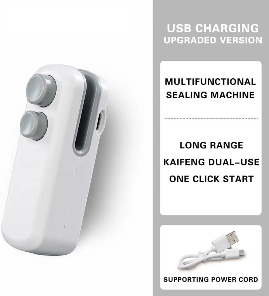 2 in 1 Rechargeable Sealer
