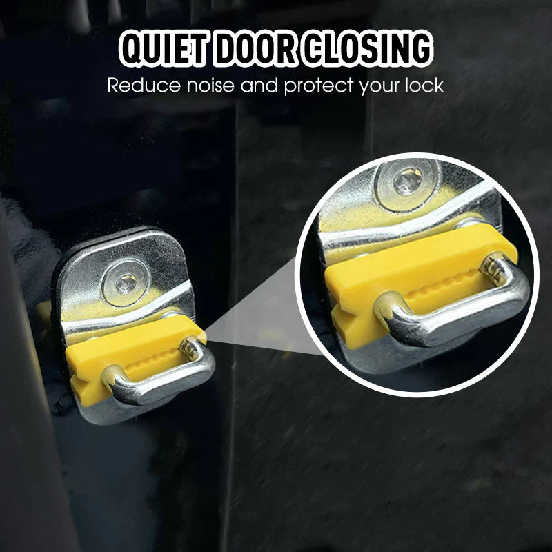 Universal Silent Car Door Silicone Shock Absorbing Cushion Pads